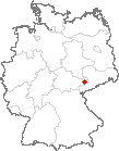 Karte Ponitz bei Schmölln, Thüringen